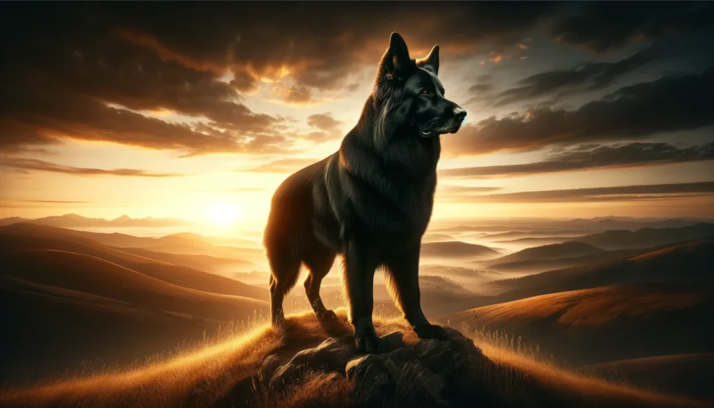 Black German Shepherd Symbolism